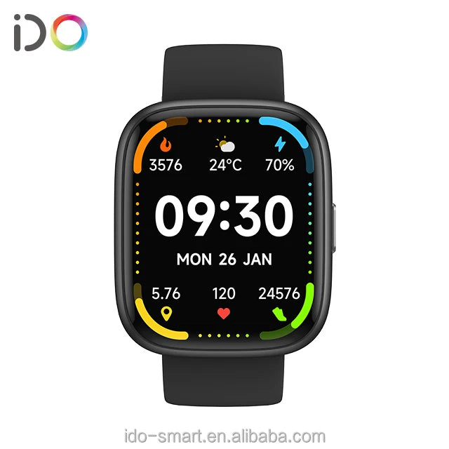 IDW26 Fashion Smart Watch TFT Wholesaler BT Calling Capability IP68 Waterproof ROHS REACH Approved OEM ODM Services