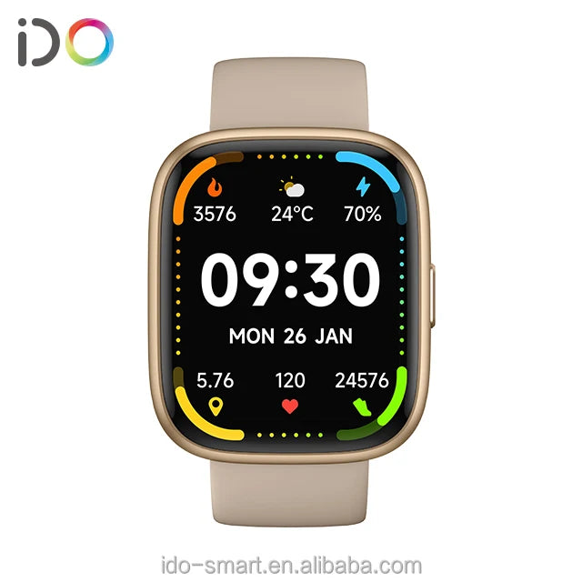 IDW26 Fashion Smart Watch TFT Wholesaler BT Calling Capability IP68 Waterproof ROHS REACH Approved OEM ODM Services